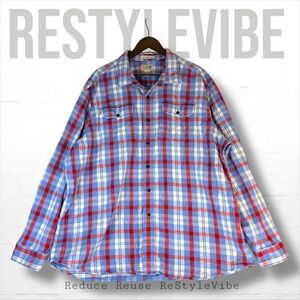 LL BEAN Men’s Size XXL Shirt Flannel Plaid Button Down Traditional Fit Style
